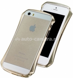 Алюминиевый бампер для iPhone 5 / 5S DRACO Ventare 2, цвет Champagne Gold (DR50VE2A1-GD)