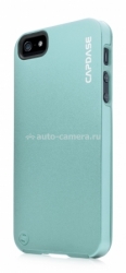 Алюминиевый чехол на заднюю крышку iPhone 5 / 5S Capdase Alumor Jacket, цвет blue (MTIH5-51CC)