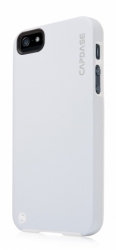 Алюминиевый чехол на заднюю крышку iPhone 5 / 5S Capdase Alumor Jacket, цвет white (MTIH5-5122)