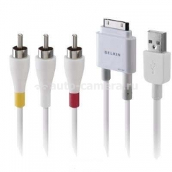 Аудио-видео кабель для iPhone и iPod Belkin AV Cable (F8Z361ea06)