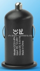 Автомобильное зарядное устройство для iPhone, iPad, Samsung и HTC Henca USB Car Charger 2,1A, цвет черный (CC31-IPA)