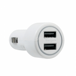 Автомобильное зарядное устройство для iPhone, iPad, Samsung и HTC Targus Dual USB Car Charger (APD0502EU)