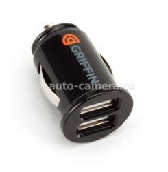 Автомобильное зарядное устройство для iPod/iPhone Griffin PowerJolt Dual Universal Micro 1A (GC23089)