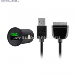 Автомобильное зарядное устройство для Samsung Galaxy Tab Belkin Car MicroCharger 2,1A (F8M114CW03)