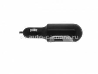 Автомобильное зарядное устройство с 2-мя USB портами Belkin Dual Auto Charger for iPod, iPhone and mini USB 1A (F8Z280ea)