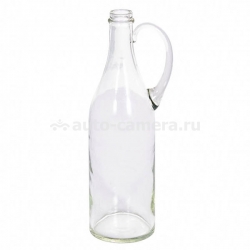 Бутылка прозрачная с ручкой 1 л