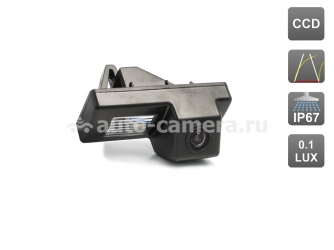 CCD штатная камера заднего вида с динамической разметкой AVIS Electronics AVS326CPR (#094) для TOYOTA