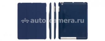 Чехол для iPad 2, iPad 3 и iPad 4 Griffin IntelliCase, цвет синий (GB03820)