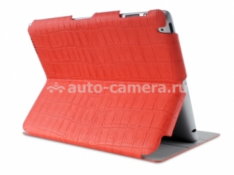 Чехол для iPad 3 и 4 PURO Safari Crocodile Cases, цвет orange (IPAD2S3CROCOCOR)