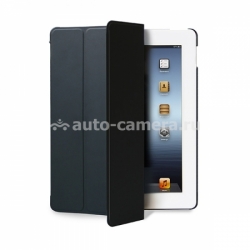 Чехол для iPad 3 и 4 PURO Zeta Slim Cover, цвет black (IPAD2S3ZETASBLK)