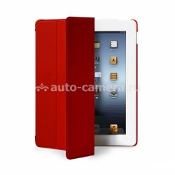 Чехол для iPad 3 и 4 PURO Zeta Slim Cover, цвет red (IPAD2S3ZETASRED)