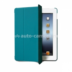 Чехол для iPad 3 и 4 PURO Zeta Slim Cover, цвет turquoise (IPAD2S3ZETASGRN)