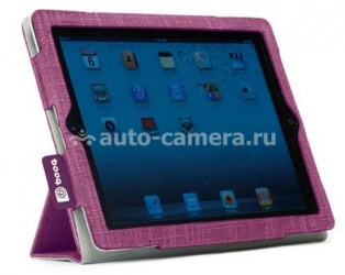 Чехол для iPad 3 и iPad 4 Booq Folio, цвет purple (FLI3-PPL)