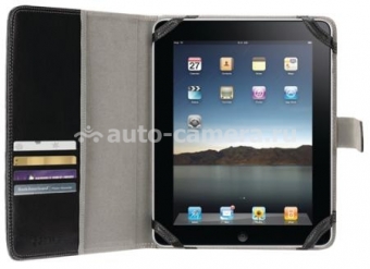 Чехол для iPad 3 и iPad 4 Griffin Elan Passport, цвет Black (GB02419)