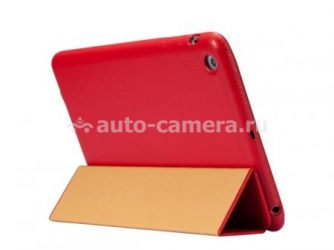 Чехол для iPad mini и iPad mini 2 (retina) Jison Executive Smart Cover, цвет Red
