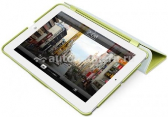 Чехол для iPad mini Macally protective hard-shell case with detachable cover, цвет green (CMATEGR-M1) (CMATEGR-M1)