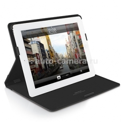 Чехол для iPad mini Macally Slim case and stand, цвет black (SCASEB-M1) (SCASEB-M1)