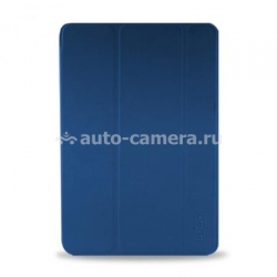 Чехол для iPad Mini PURO Zeta Slim Cover, цвет синий металлик (MINIIPADZETASBLUE)