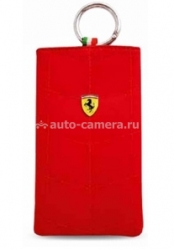 Чехол для iPhone 3G/3GS/4/4S Ferrari Scuderia Pouch Vertical V1, цвет Red (FEPOV1RE)