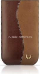 Чехол для iPhone 4 и 4S BeyzaCases Strap Wave, цвет brown/vintage brown (BZ16914)