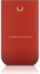 Чехол для iPhone 4 и 4S BeyzaСases Strap Classic, цвет vintage red (BZ16594)