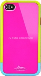 Чехол для iPhone 4/4S SGP Linear Series Special Edition, цвет розовый (SGP08189)