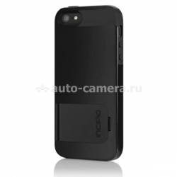 Чехол для iPhone 5 / 5S Incipio KickSnap Case, цвет black (IPH-857)