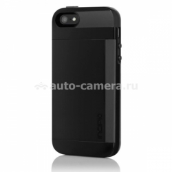 Чехол для iPhone 5 / 5S Incipio Stowaway Case, цвет black (IPH-851)
