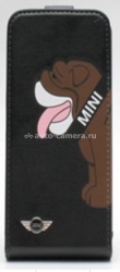Чехол для iPhone 5 / 5S Mini Hard Case with flap, цвет bulldog black (MNFLP5DOBL)