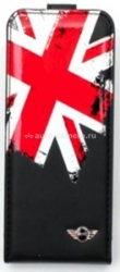 Чехол для iPhone 5 / 5S Mini Hard Case with flap design 01, цвет black (MNFLP501BL)