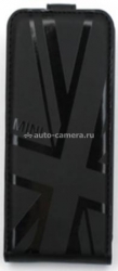 Чехол для iPhone 5 / 5S Mini Hard Case with flap design 02, цвет black (MNFLP502BL)