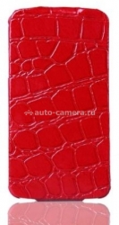 Чехол для iPhone 5 / 5S SAYOO Croco Polish , цвет red