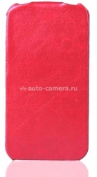 Чехол для iPhone 5 / 5S SAYOO Leather, цвет pink