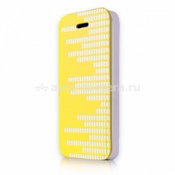 Чехол для iPhone 5C Itskins Angel, цвет yellow/white (APNP-ANGEL-WHYL)