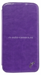 Чехол для Samsung Galaxy Mega 5.8 (GT-i9152 / GT-i9150) G-case Slim Premium, цвет фиолетовый (GG-111)
