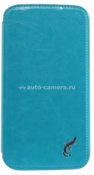 Чехол для Samsung Galaxy Mega 5.8 (GT-i9152 / GT-i9150) G-case Slim Premium, цвет голубой (GG-110)