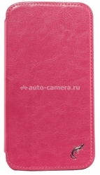 Чехол для Samsung Galaxy Mega 5.8 (GT-i9152 / GT-i9150) G-case Slim Premium, цвет розовый (GG-107)