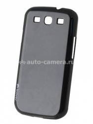 Чехол для Samsung Galaxy S3 (i9300) iCover Glossy, цвет black (GS3-G-BK)