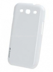 Чехол для Samsung Galaxy S3 (i9300) iCover Glossy, цвет white (GS3-G-W)