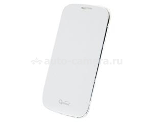Чехол для Samsung Galaxy S3 (i9300) Optima Booktype Case, цвет white (op-gs3bt-wht)