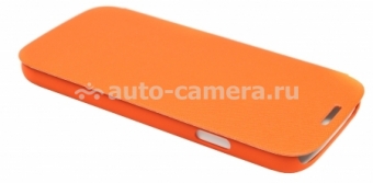 Чехол для Samsung Galaxy S4 (i9500) iCover Carbio, цвет orange (GS4-FC-OR)