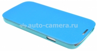 Чехол для Samsung Galaxy S4 (i9500) iCover Carbio, цвет sky blue (GS4-FC-SB)
