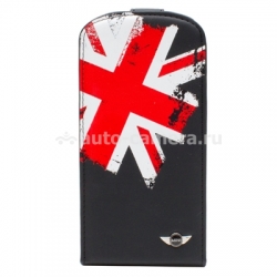 Чехол для Samsung Galaxy S4 (i9500) Mini Flip Design 01, цвет black (MNFLS401BL)