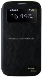 Чехол для Samsung Galaxy S4 (i9500) Uniq Muse, цвет black onyx (GS4GAR-MUSBLK)