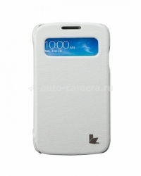 Чехол для Samsung Galaxy S4 Jison Fashion Folio Case, цвет White (JS-SM4-02H00)