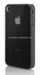 Чехол на заднюю крышку iPhone 4 Belkin Shield Micra, цвет черный (F8Z623cw154)