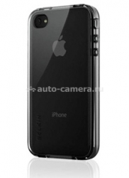 Чехол на заднюю крышку iPhone 4 и 4S Belkin Grip Vue, цвет черный жемчуг (F8Z642CW154)
