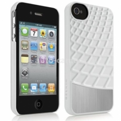 Чехол на заднюю крышку iPhone 4 и 4S Belkin Meta 030, цвет White (F8Z864cwC00)