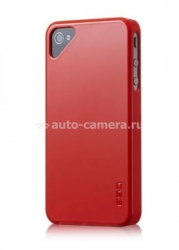 Чехол на заднюю крышку iPhone 4 и 4S Ego Color Series, цвет red (CSN1DK012)
