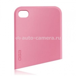 Чехол на заднюю крышку iPhone 4 и 4S Ego Slide Case Upper, цвет pink (CST1PK003)